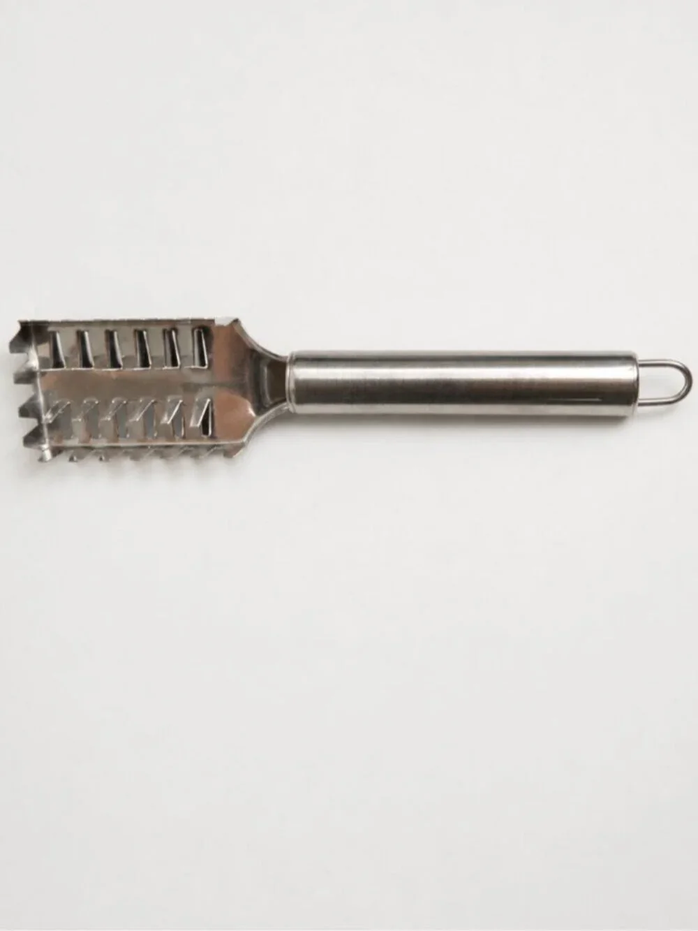 Stainless Steel Fish Scaler Scraper Descaler Kitchen Seafood Cleaning Tool NWOT